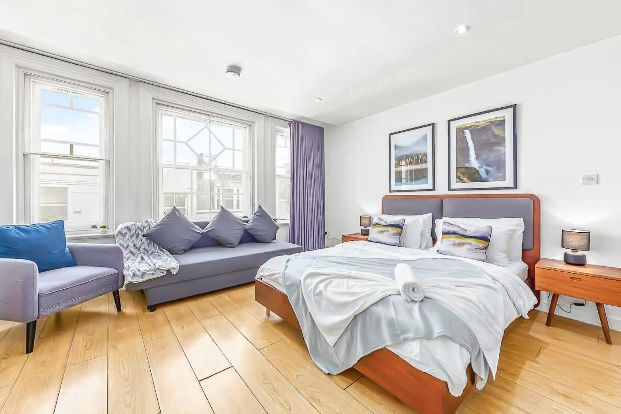 Piccadilly, Soho 1 Bedroom Sleep 6 Vr1 Лондон Экстерьер фото